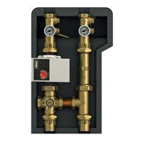 Смесительная насосная группа быстрого монтажа 1" Giacomini R586RY111