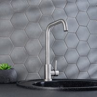 Смеситель для кухни РМС SUS124-017F-1 Нержавеющая сталь