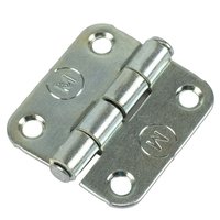 Петля накладная универс. 40 мм, цинк Россия 8130101