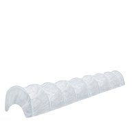 Парник в сборе Polyagro Gold 8м с металлическими дугами в ПВХ оболочке, спанбонд 40 г/м2 Polyagro 7663208