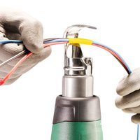 Термоусаживаемая трубка 3:1,5 желтая 1м  Jilion 9536237