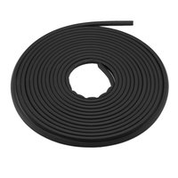 Уплотнитель TPE черный 8,6мм.х 11,1мм. х6мм.-6м. Политех Инструмент Инструмент 6504371