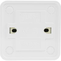Выключатель одноклавишный О/У. белый Jilion 9533400