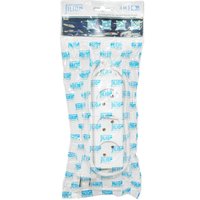 Удлинитель U-3g-3m с 3 евророзетками (б/з) 3м Jilion 9534127