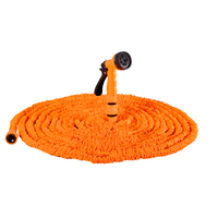 Набор для полива с растягивающимся шлангом 30м Вихрь 73/7/2/27