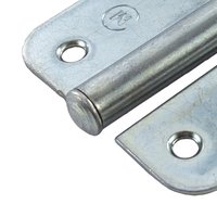 Петля накладная разъемн. прав.85 мм, цинк Россия 8130218