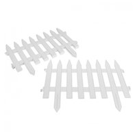 Заборчик "Садовый"  3,10 м. белый Россия 8065107