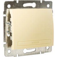 Выключатель одноклавишный С/У. бежевый Jilion 9533117