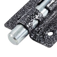 Задвижка накл. с ригел. D11 мм, 90 мм, серебро Россия 8137217