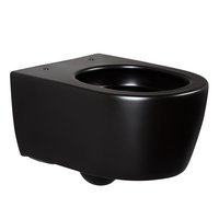 Унитаз, Splendy, Pride, Tornado, подвесной, шгв 360*525*340, с сиденьем SoftClose, цвет-черный матовый