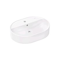 Раковина, , Xuniva U, шгв 600*450*145, отверстия для смесителя-1, цвет-белый Hansgrohe 60171450