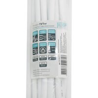 Термоусаживаемая трубка 6:3 белая 1м  Jilion 9536271