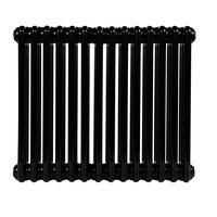 Радиатор трубчатый IRSAP TESI 3 0565 14 секц. CL.10 (Черный) T30 бок. подкл. 3/4