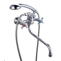 Смеситель  для ванны с душем BOOU BA5333-3-B723-C018 двуручковый Латунь