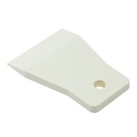 Шпатель резиновый, белый 60мм Политех Инструмент Инструмент 1056060