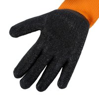 Перчатки трикотажные, акрил, рельефный латексный облив, с начесом, XL Политех Инструмент Инструмент 7002321