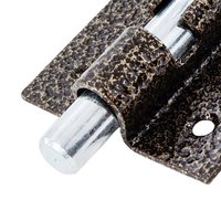 Задвижка накл. с ригел. D11 мм, 70 мм, бронза Россия 8137202