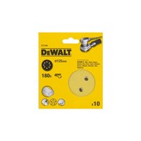 Шлифовальные круги DEWALT DT3106, 125 мм, 8 отверстий, 180G, 10 шт. DT3106-QZ