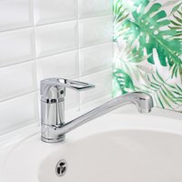 Смеситель для кухни BOOU B8206-17 с длинным изливом Латунь