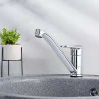 Смеситель для кухни РМС SL137-004F-25 однорычажный с длинным изливом Хром