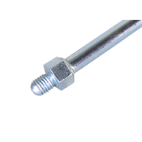 Насадка-миксер оцинкованная Вихрь 120х600 мм, М14 для строительных смесей 73/3/7/8