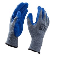 Перчатки рабочие х/б рельефный латексный облив, XL Политех Инструмент Инструмент 7002265