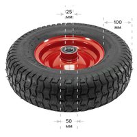 Колесо для строит.тачки 135л.(6.50-8)-запасное Политех Инструмент Инструмент 8055111