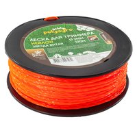 Леска для триммера Gold  "звезда витая" 3,0мм*100м Polyagro 7704596