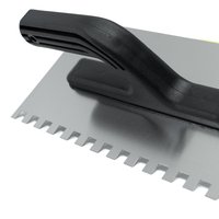 Гладилка нерж. пластм.ручка 13х28 (з.10х10) ЛЮКС Политех Инструмент Инструмент 1060289