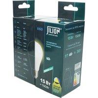 Лампа светодиодная A60_15W_E27_3000K A60 15Вт E27 3000K Jilion 9513019