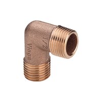 Угольник, 90°, НН, 3/4", бронза (RX)