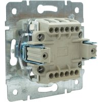 Выключатель трёхклавишный С/У. белый Jilion 9533152