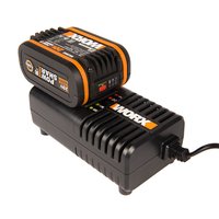 Комплект WORX WA3604: 1 аккумулятор 4 Ач и зарядное устройство на 2А
