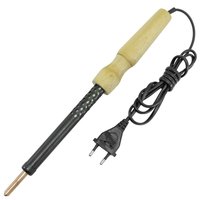 Паяльник электр., деревян. ручка, 80Вт, жало Ф8мм Россия 9054516