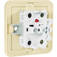 Выключатель одноклавишный с подсветкой О/У. дуб Jilion 9533458