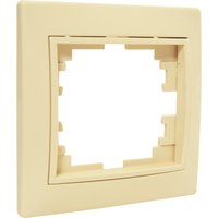 Выключатель одноклавишный с подсветкой С/У. бежевый Jilion 9533125