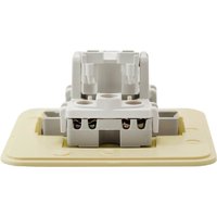 Выключатель одноклавишный О/У. бежевый Jilion 9533401