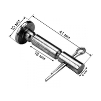 Штифт со шплинтом для снегоуборщиков HUTER 71/7/19