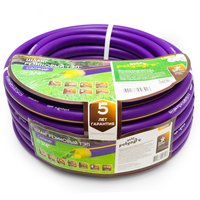 Шланг ТЭП 3/4" 15 м САПФИР резиновый армир трёхслойный морозостойкий Polyagro 7559715