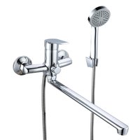 Смеситель для ванны с душем РМС SL132-006E однорычажный Хром