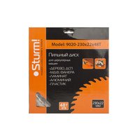 Диск пильный Sturm! 9020-230x22x48T