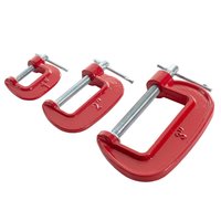 Набор мини-струбцин, тип G -3 шт Политех Инструмент Инструмент 2548675