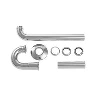 Сифон трубный для раковины, , 1 1/4", цвет хром Duravit 0050260000