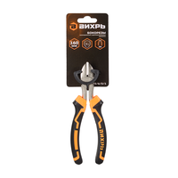 Бокорезы, 160мм., никелированные, двухкомпонентные рукоятки, Вихрь 73/6/3/1