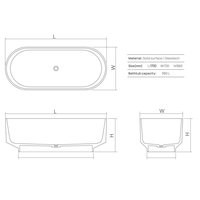 Ванна, , Shadow, шгв 1700*720*560, цвет-Brown Copper DEA Design DD8675 1700 R9