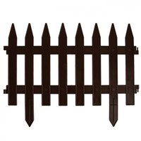 Заборчик "Садовый"  3,10 м. шоколад Россия 8065103