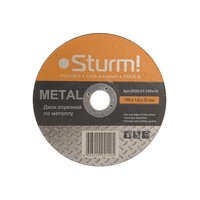 Отрезной диск по металлу Sturm! 9020-07-150x16