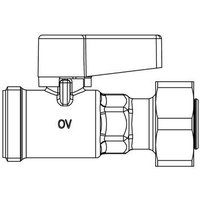 Кран шаровой Oventrop Multidis SF 3/4 1406504