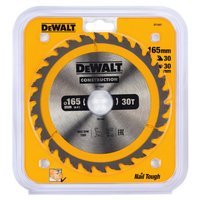 Пильный диск DEWALT CONSTRUCTION DT1937 165/30 мм. DT1937-QZ