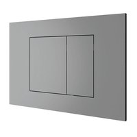 Клавиша смыва, Almar, WC Plate, для унитаза, шгв 245*5*165, цвет-Mirror Stainless Steel (Товар заказной, возврату не подлежит)
